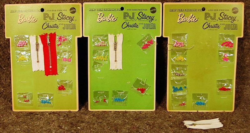 1969 Vintage BARBIE Teen Fashion ACCESSORIES  PJ Stacey Christie Julia