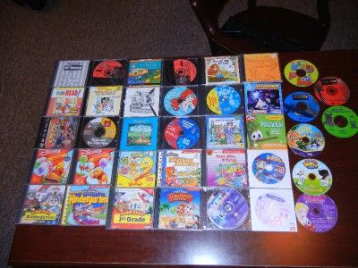 Huge Lot Kids Toddlers Jump Start Reader Rabbit Educational PC