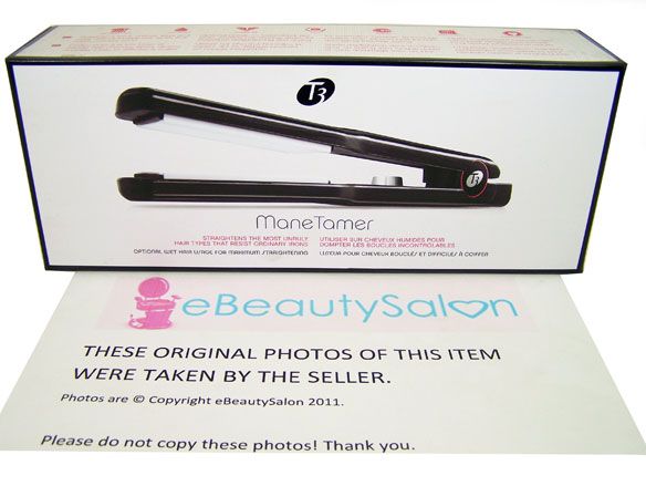 T3 Manetamer 1 75 Ceramic Hair Straightening Flat Iron