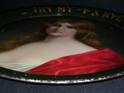 1900s Reading PA Well Krick Whiskey Tray Try My 4 x Rye