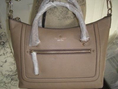 345 Kate Spade Mott Street Small Riley Leather Satchel Dune