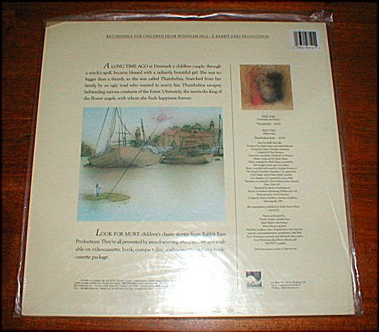 Mark Isham Kelly McGillis Thumbelina LP SEALED