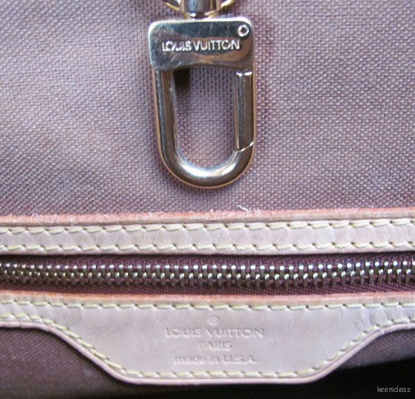 Vuitton Batignolles Monogram Print Horizontal Handbag Discontinued