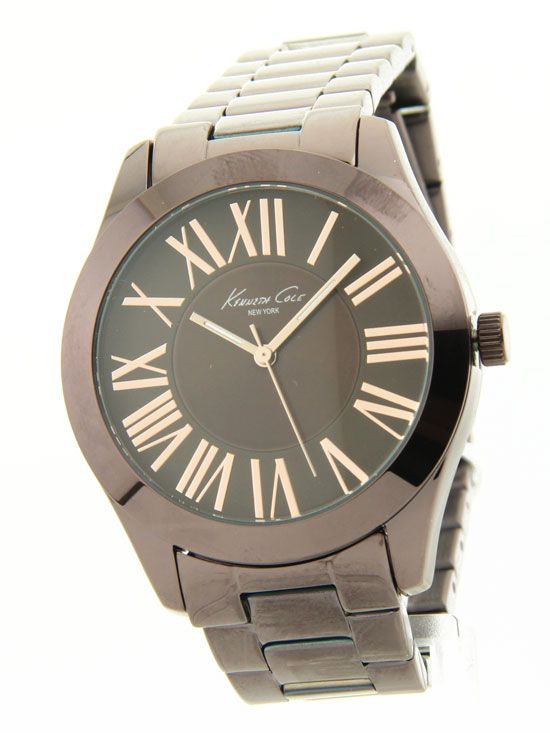 Kenneth Cole KC4899 Watch Ladies Big Stainless Steel Fashion New