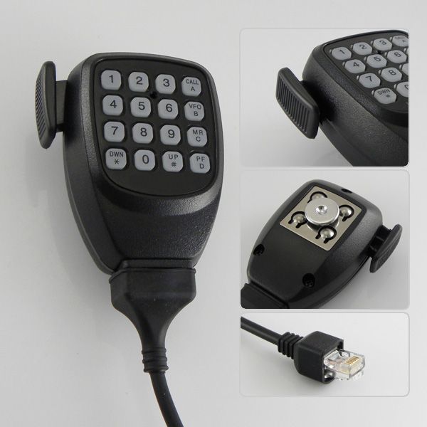 8pin RJ 45 Plug Speaker Mic for Kenwood Two Way Radio TK 868G