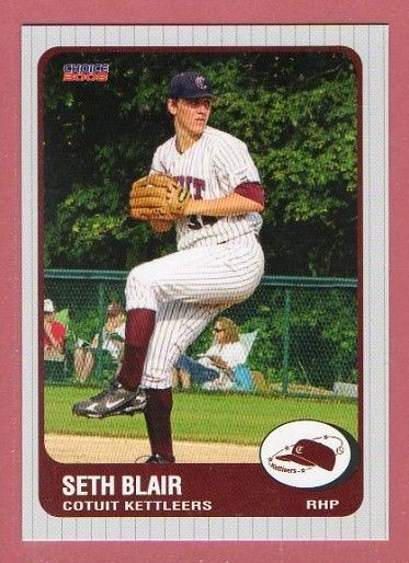 CT 2008 COTUIT KETTLEERS SETS Jason Kipnis Brett Jackson Drew Storen