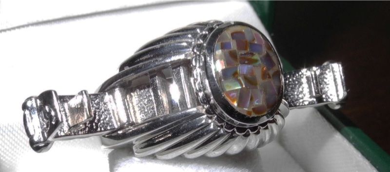 Caerleon Goldman Kolber 14kt Ster Ring Confetti Bezel