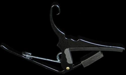 Kyser Quick Change Guitar Capo 6 String Black New