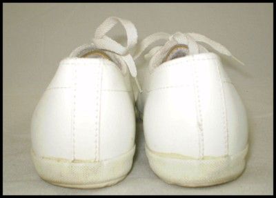 Vtg 80s La Gear White Leather Sneakers Tennis Shoes 7 5