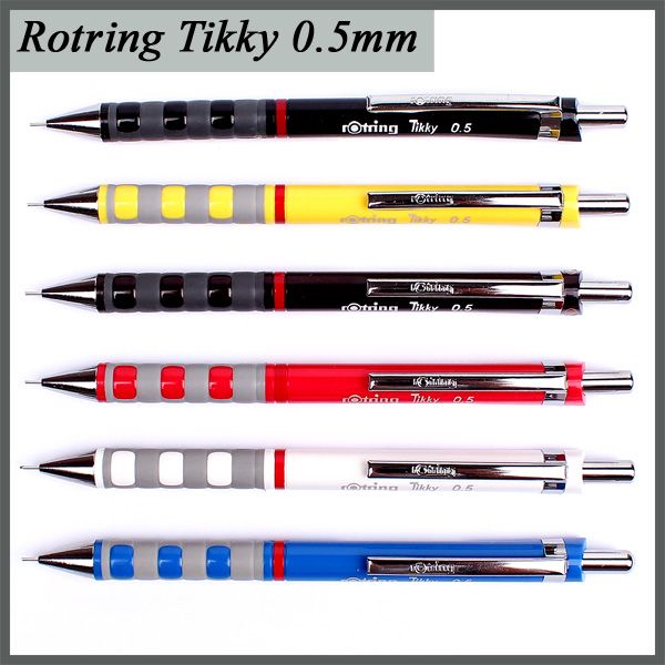 Rotring Tikky Mechanical Pencil 0 5 mm 6 Color Set Sale