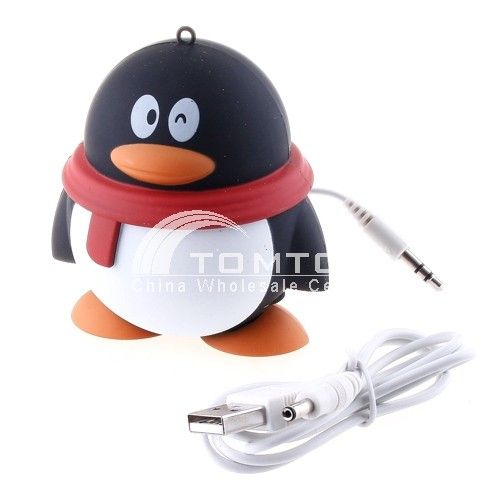 QQ Style Mini USB Speaker for Computer PC Laptop