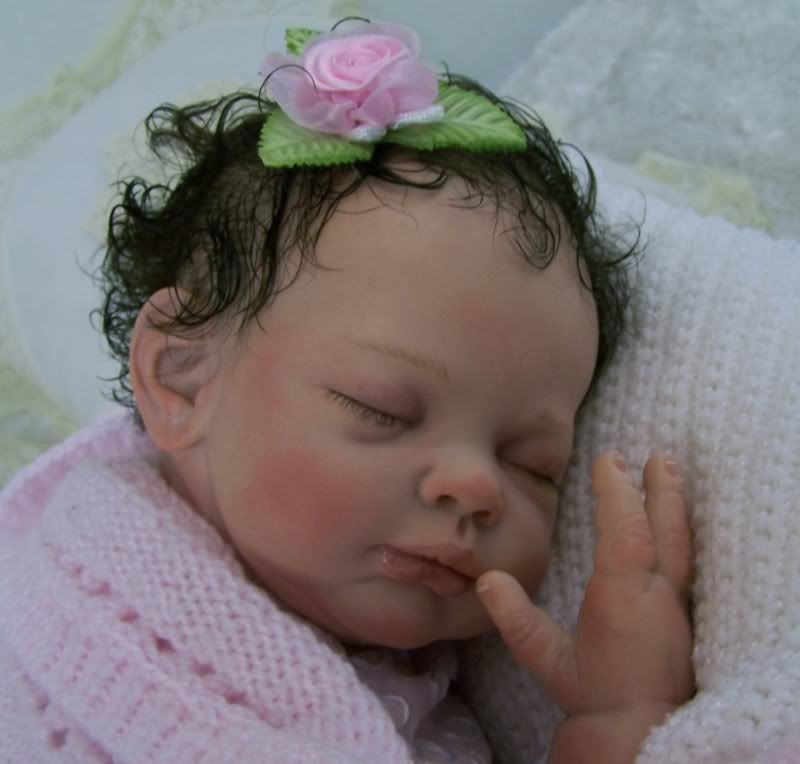 REBORN BABY DOLL *LITTLE MISS LUCY* BY TINA KEWY   LTD ED 85/650