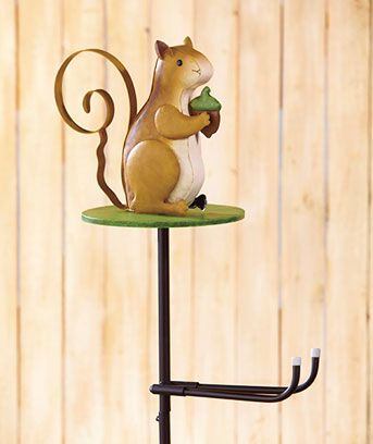 Outdoor Garden Water Hose Holder Animal Stake Yard Statue Lawn Decor