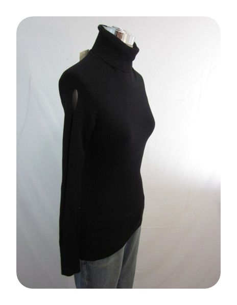 store retail 69 long s leeves moc k n eck mix knit fabric pull over