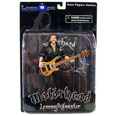 Sculpted to accuracy, this figure captures Lemmy in all his Motorhead