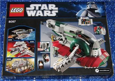 8097 Lego Star Wars Classic Boba Fetts Slave I New 2010 Play Set 573