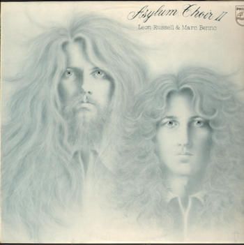 Asylum Choir II Leon Russell Marc Benno 1969 Holland Insert