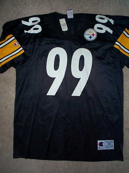 Steelers Levon Kirkland NFL Throwback Jersey M IRR