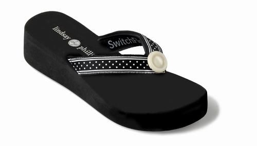 Lindsay Phillips Taylor Wedge Black Switchflops® New