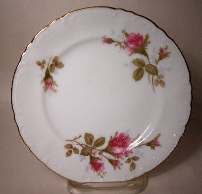 Lipper Mann China Pompadour Rose Bread Butter Plate