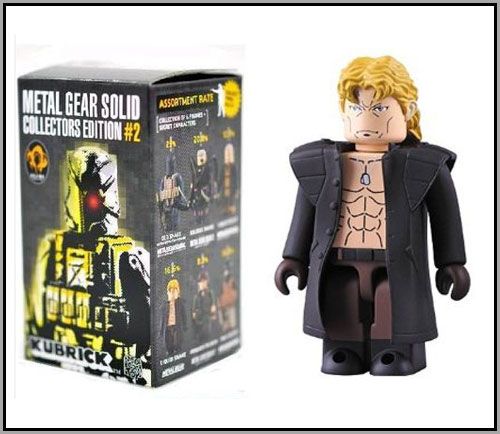 Medicom Metal Gear Solid 2 Liquid Snake Kubrick Figure