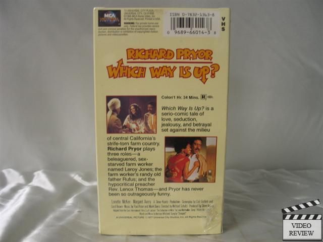 Which Way Is Up VHS Richard Pryor Lonette McKee