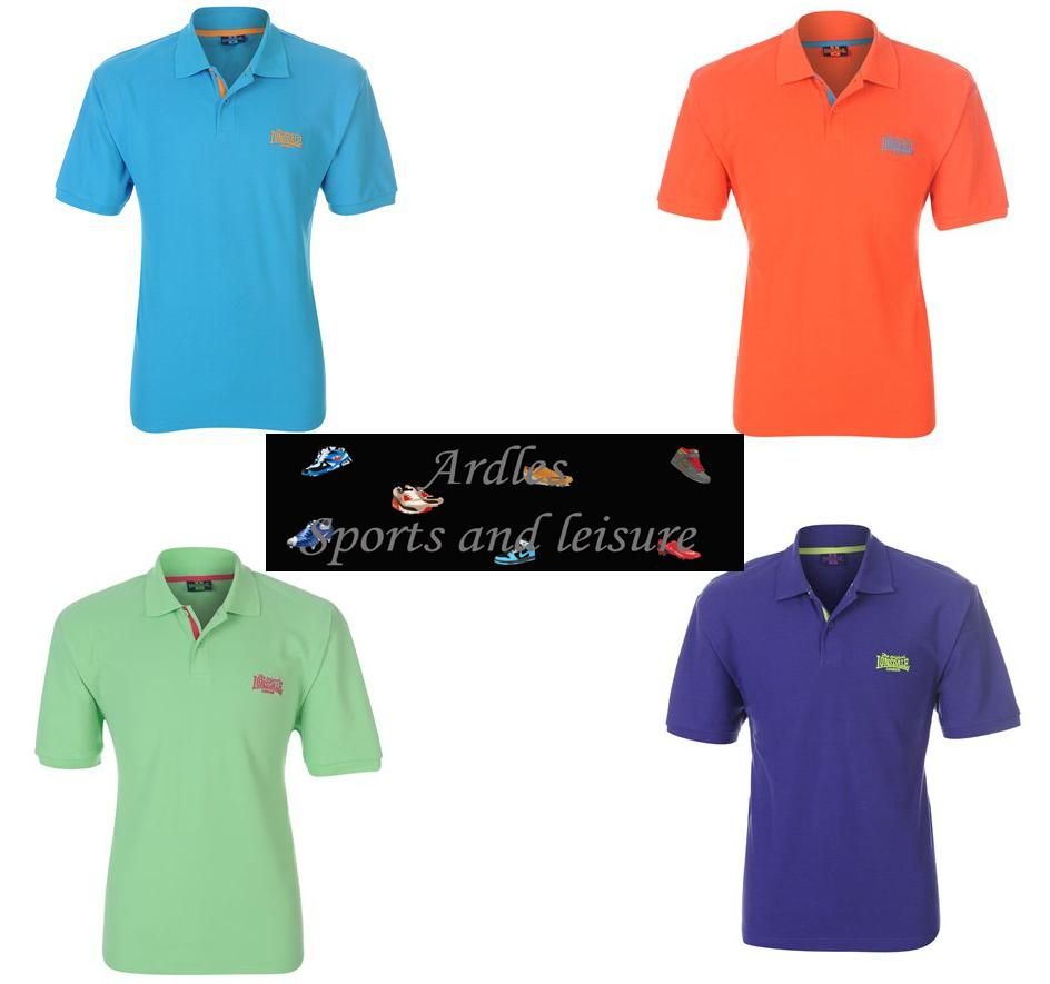 Lonsdale London Logo Polo Shirt 2011 Range All Sizes