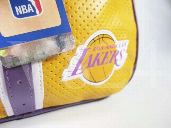 NBA Los Angeles Lakers Handbag Tote Purse Bowler Bag