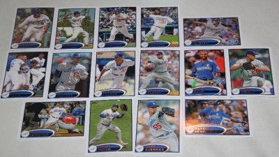 Topps Update Los Angeles Dodgers Base Herrera RC Team Set 14