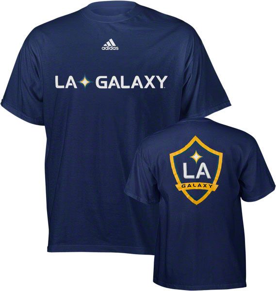 Los Angeles Galaxy Navy Adidas Soccer Primary One T Shirt