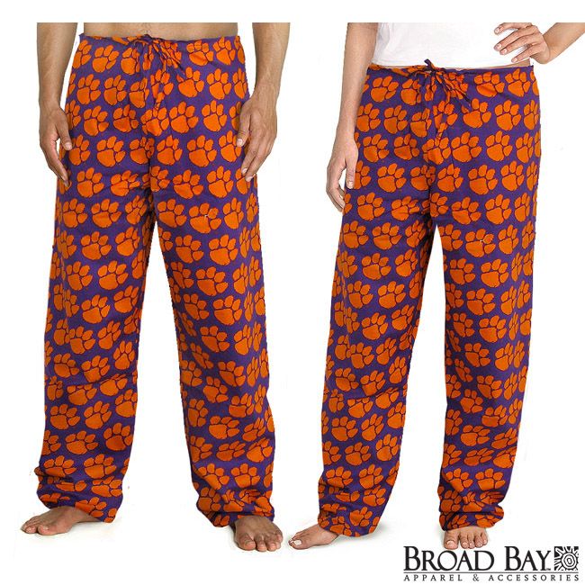 Clemson University Logo Scrubs Scrub Pants Bottoms LG