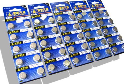 50 x AG13 A76 LR44 V13GA Button Cell Coin Battery New