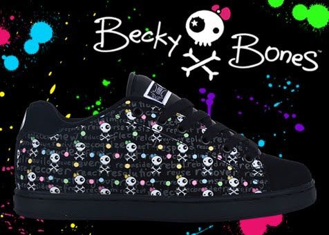 Osiris Troma 2 Becky Bones Black Kids US Size 12 18 Cm