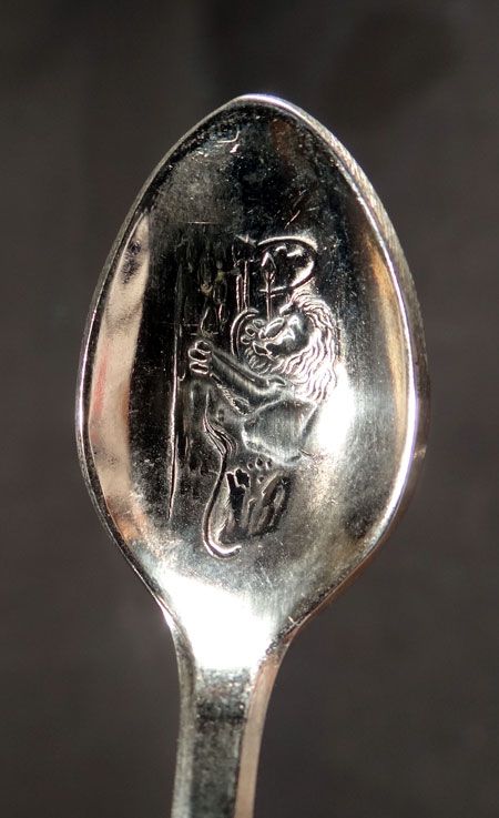 Rolex Lucerne Bucherer CB Spoons Lot of 2 Lion