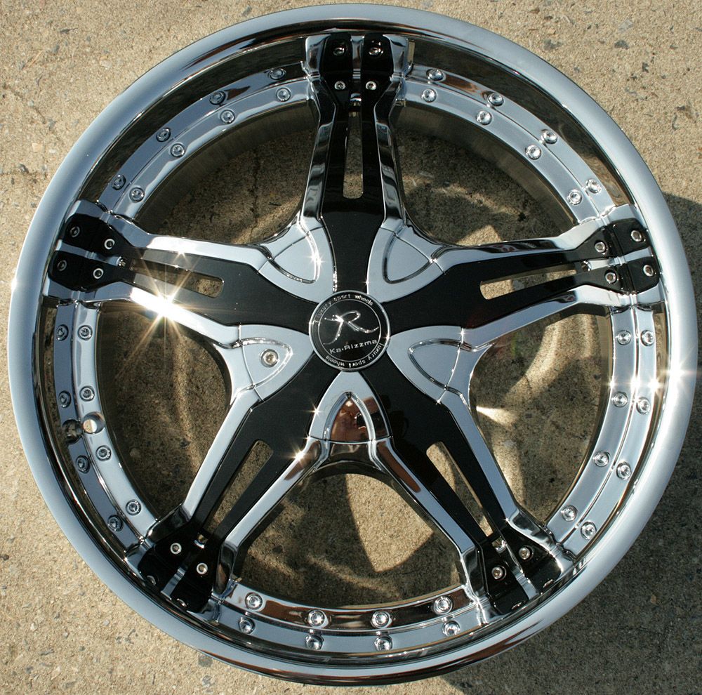 Karizzma Lucian KR09 20 Chrome Rims Wheels Acura TL 04 08 20 x 8 5 5H