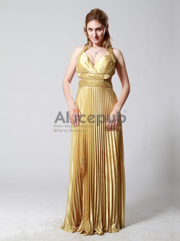 pleating low cut satin dress with x back you will catch everyone s eye