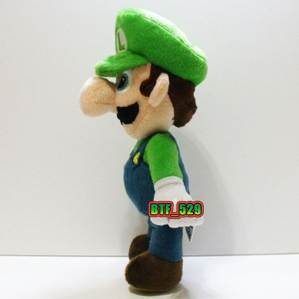 Plush 81/2 Stand Mario E and 9 Luigi E  New Super Mario Bros Plush