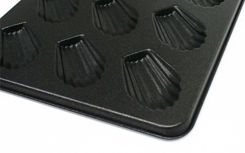 Non Stick Metal Madeleine Pan, Cake Mold & Baking Pan, Cookies Candy