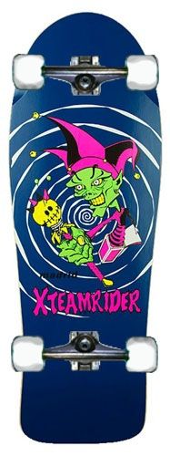 Old School Madrid x Team Rider Lucero Complete Xteam Rider Skateboard