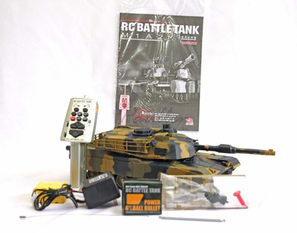 24 R C U s M1A2 Abrams Tank RC Tank Airsoft RTR