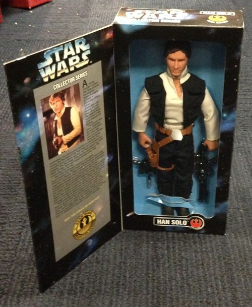 Han Solo 1996 Star Wars Collector Series Large 12 inch Figure SEALED