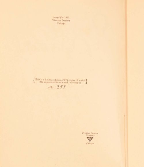 1923 The Shining Pyramid by Arthur Machen Limited Edition Copy and