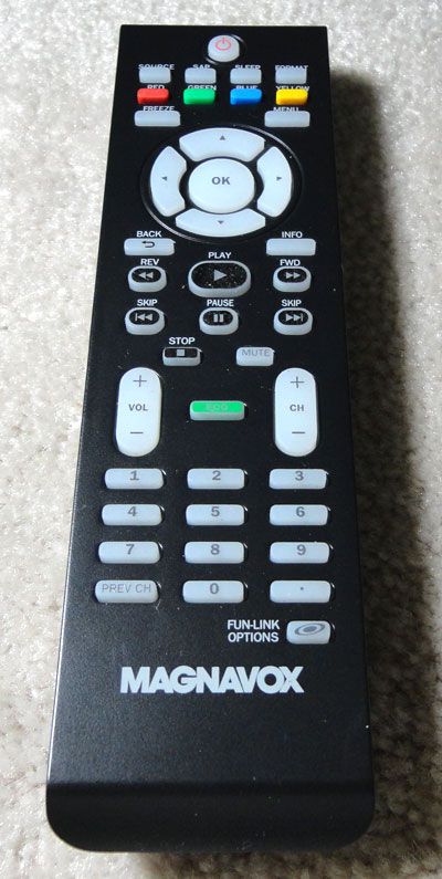 Original Magnavox Remote Control for 32MD350B F7