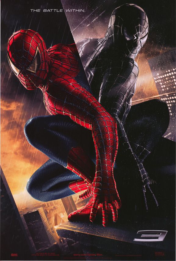 Spiderman 3 Movie Poster Advance Tobe Maguire 1 Sided