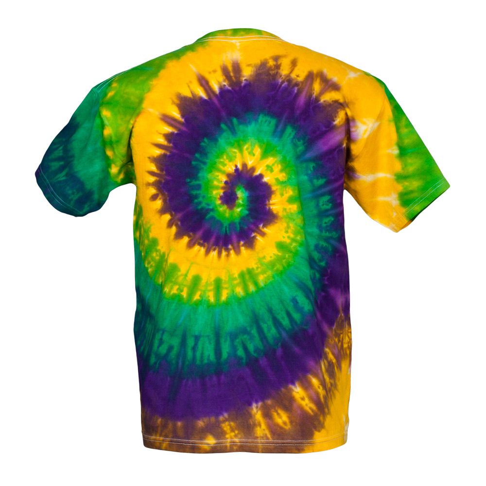 TieDyeKingUSA Tie Dye T Shirt MardiGras Hippie Tye Die Tshirts USA