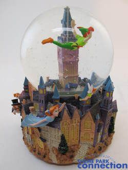 Peter Pan Snowglobe Signed Margaret Kerry Musical Motion Water