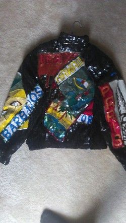 1980s   Sequined Tour Jacket   rayon/silk   liza minnelli   broadway