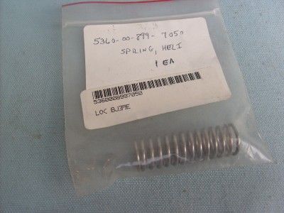 Marotta Controls SS Compression Springs 123441 1 15 L 0 516 ID 0