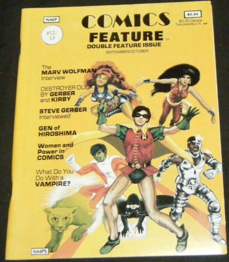 Comics Feature 12 Teen Titans Marv Wolfman