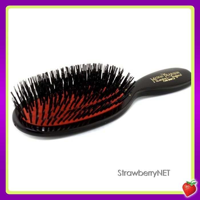 Mason Pearson Boar Bristle Pocket Sensitive Hair Brush (Dark Ruby) 1pc